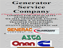 Tablet Screenshot of genset.com